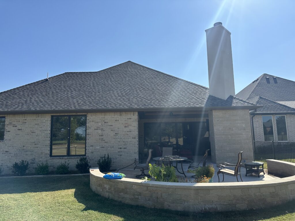 Wild Oak Exterior Lighting - Back Patio - Daytime